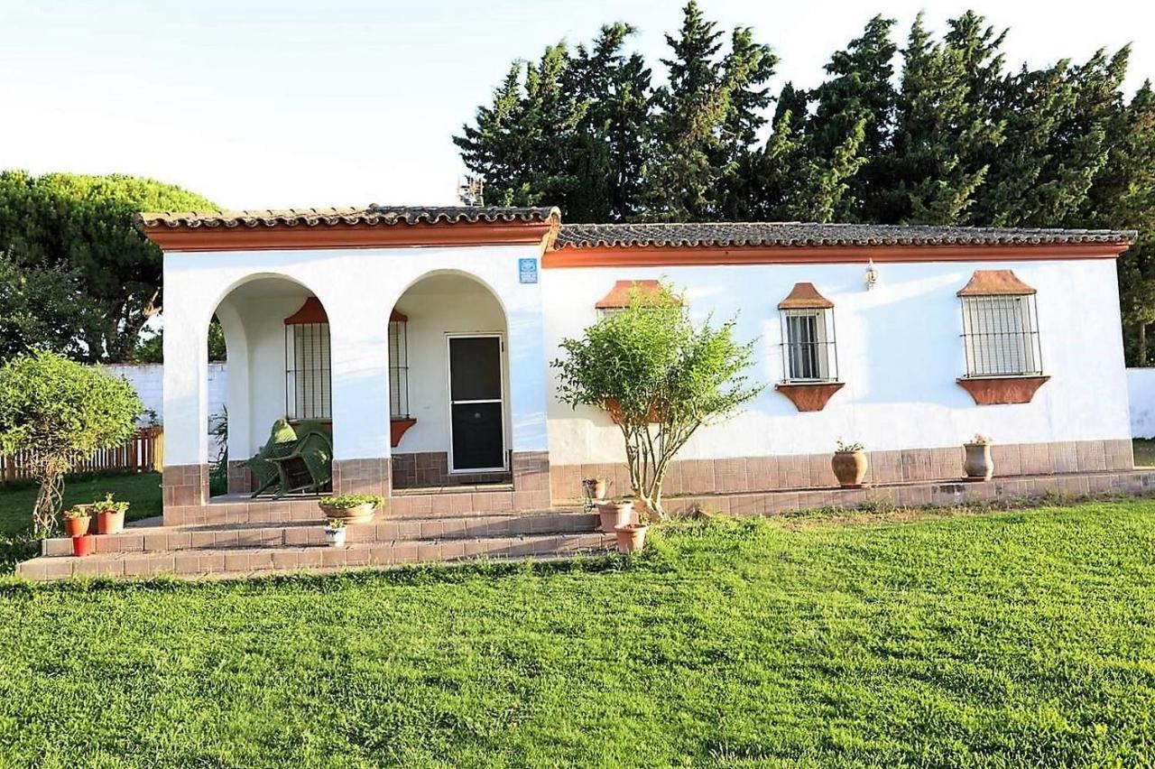 Chalet Con Piscina, Amplio Jardin Y Aire Acondicionado Chiclana de la Frontera Dış mekan fotoğraf